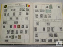 My First Stamp Album Copyright 1962 Collection Book for Beginners w/ Some Stamps
