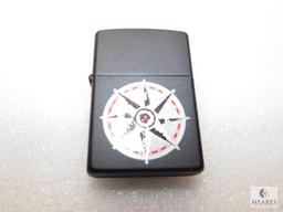 Zippo Lighter Black Compass