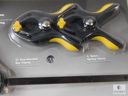 Lot 3 New Sets of Clamps 5 piece set each