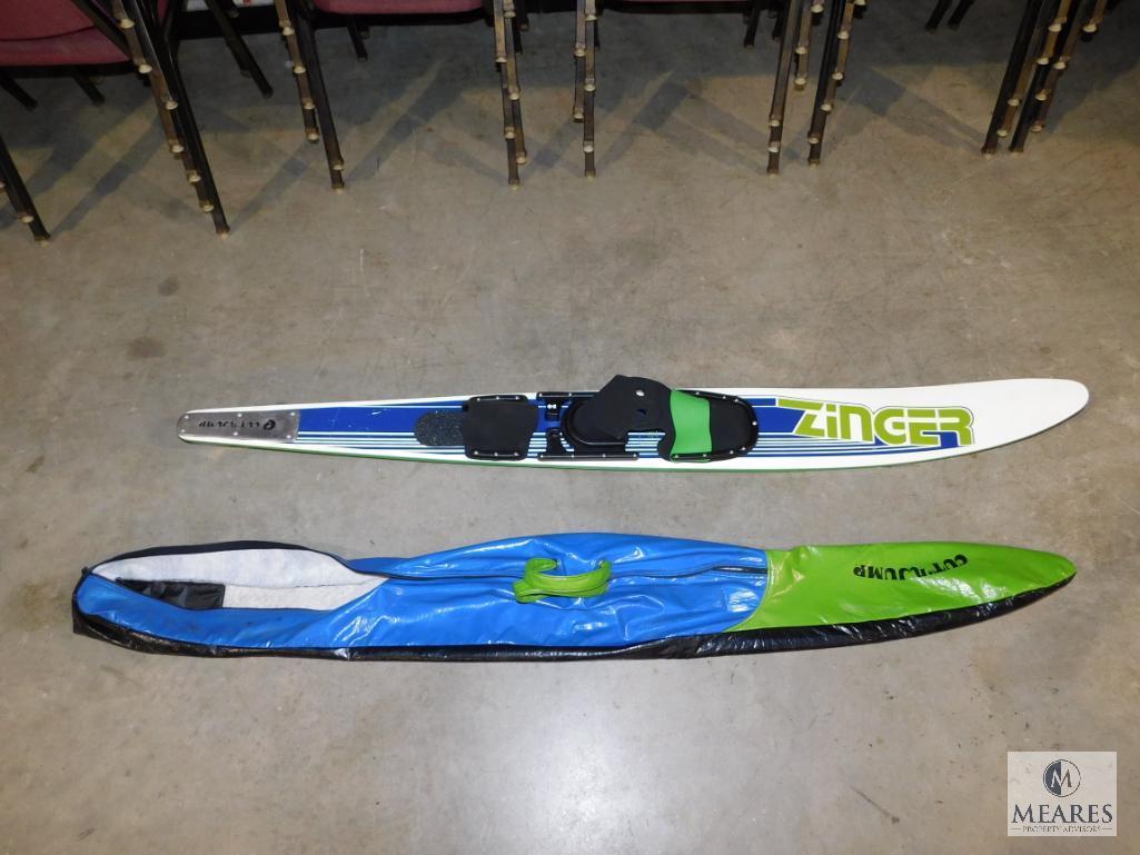 Cut-nJump Zinger Slalom Ski w/ Storage Bag