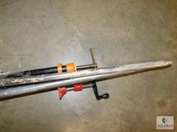 Lot of 4 Bar Clamps