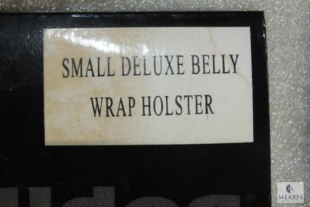 Lot of Bulldog Cases Includes Ankle holster , Belly wrap Holsters, Vism Ballistic Panel.
