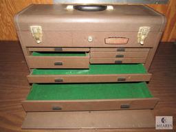 Craftsman 520B Portable Machinist Tool Chest Box 7 Drawer w/ Top Storage