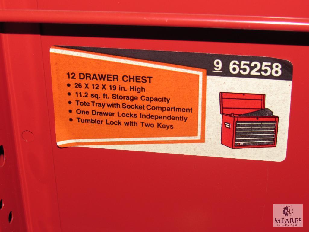 Craftsman 12 Drawer Tool Chest Box #65258