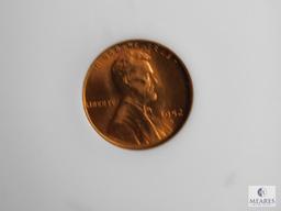 1952-S Wheat Cent PCI MS 67 RD