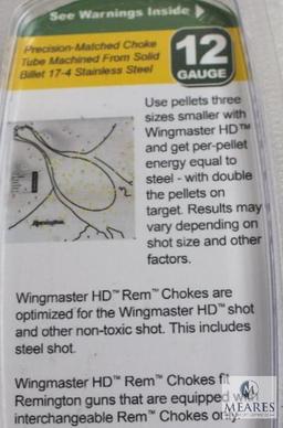 New Remington 12 guage extended flooded timber choke tube