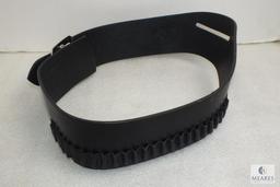 Hunter leather cartridge belt 22 caliber size small
