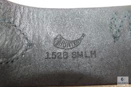 Hunter leather cartridge belt 22 caliber size small