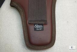 Gould and Goodrich scope bandoleer holster fits Freedom Arms 454 casull and similar