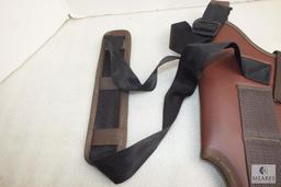 Gould and Goodrich scope bandoleer holster fits Freedom Arms 454 casull and similar