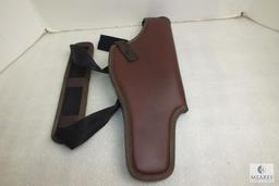 Gould and Goodrich scope bandoleer holster fits Freedom Arms 454 casull and similar