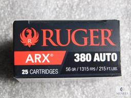 60 Rounds Ruger .380 ARX Self Defense Ammunition 97 Grain Ammo