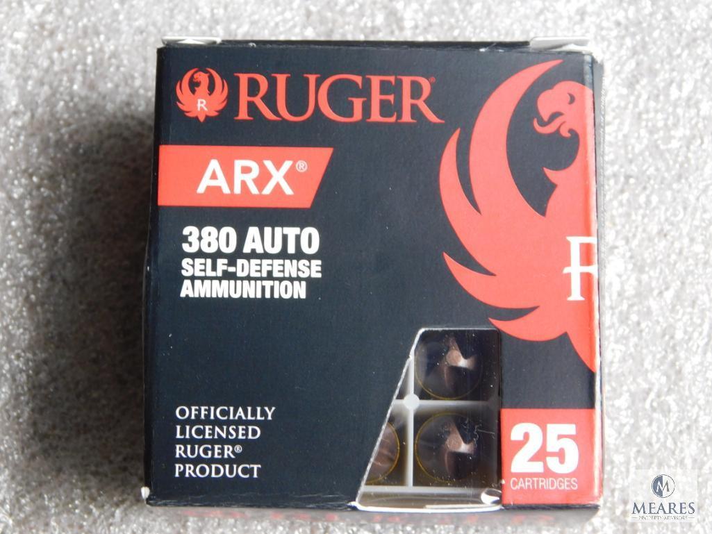60 Rounds Ruger .380 ARX Self Defense Ammunition 97 Grain Ammo