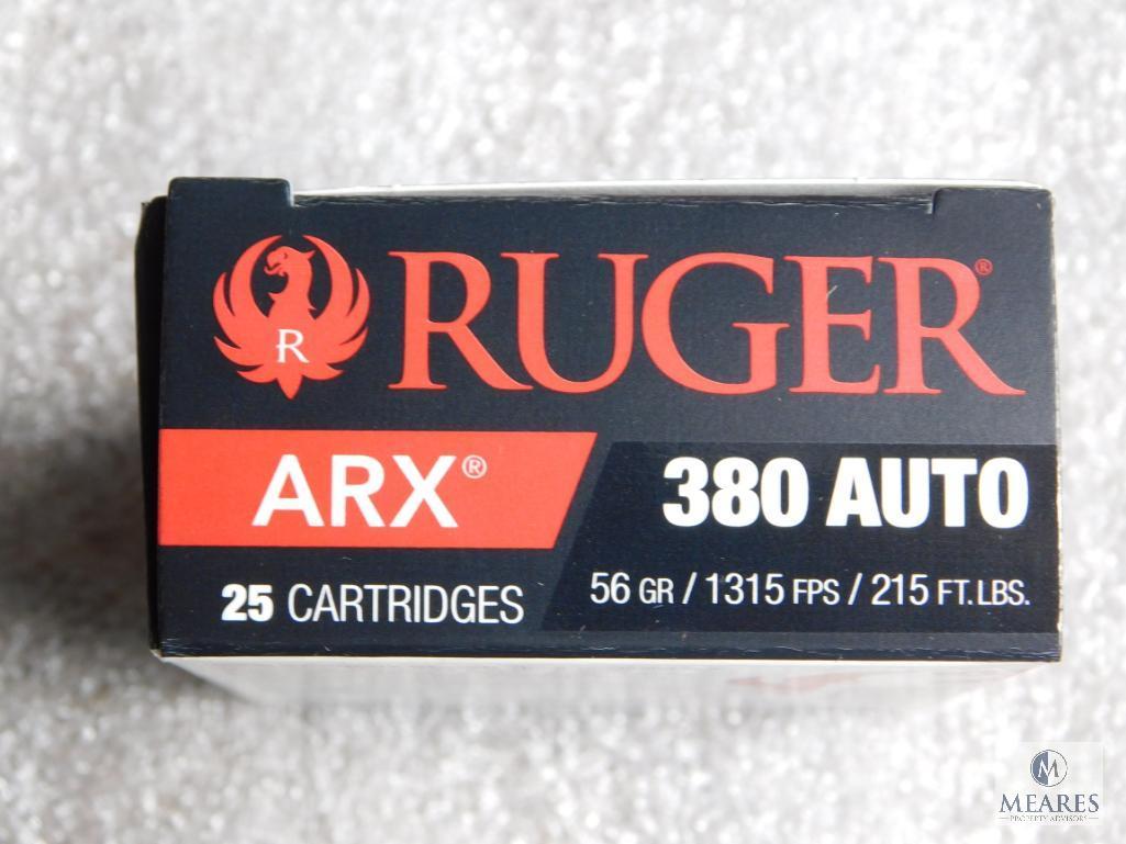 60 Rounds Ruger .380 ARX Self Defense Ammunition 97 Grain Ammo
