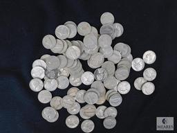 Approximately 1 pound of mixed Jefferson nickels