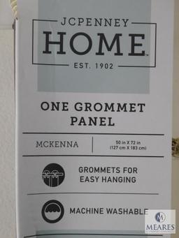 Lot 2 New McKenna Grommet Panel Blackout Curtains Dune Taupe 50" x 95" each