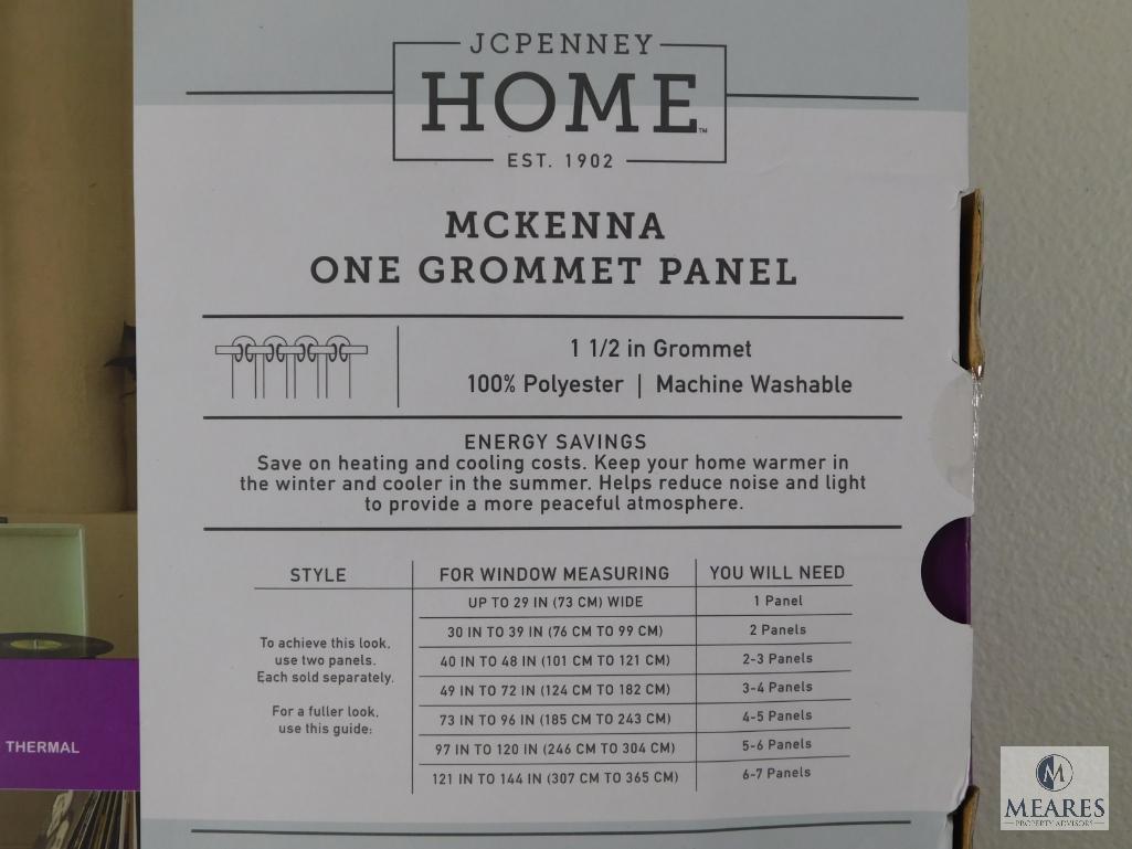 Lot 2 New McKenna Grommet Panel Blackout Curtains Dune Taupe 50" x 95" each