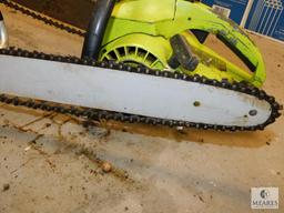 Lot of (2) Poulan Gas Powered Chainsaws: (1) Micro XXX & (1) Super 250A