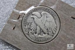 Group of (2) Walking Liberty halves