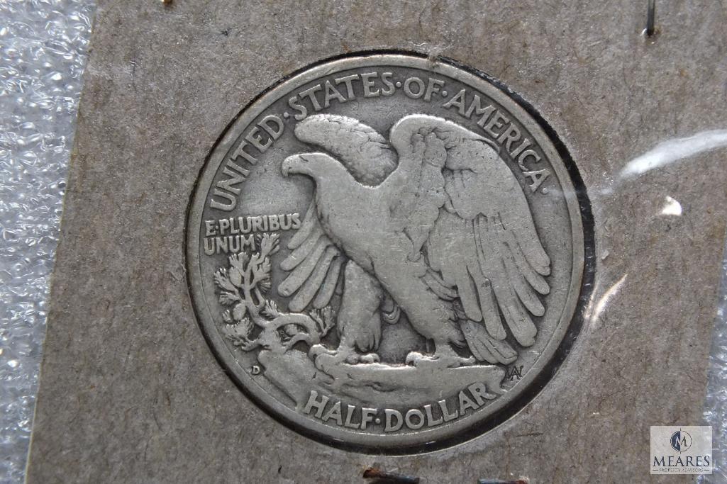 Group of (2) Walking Liberty halves