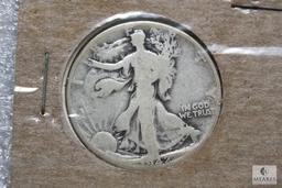 Group of (2) Walking Liberty halves