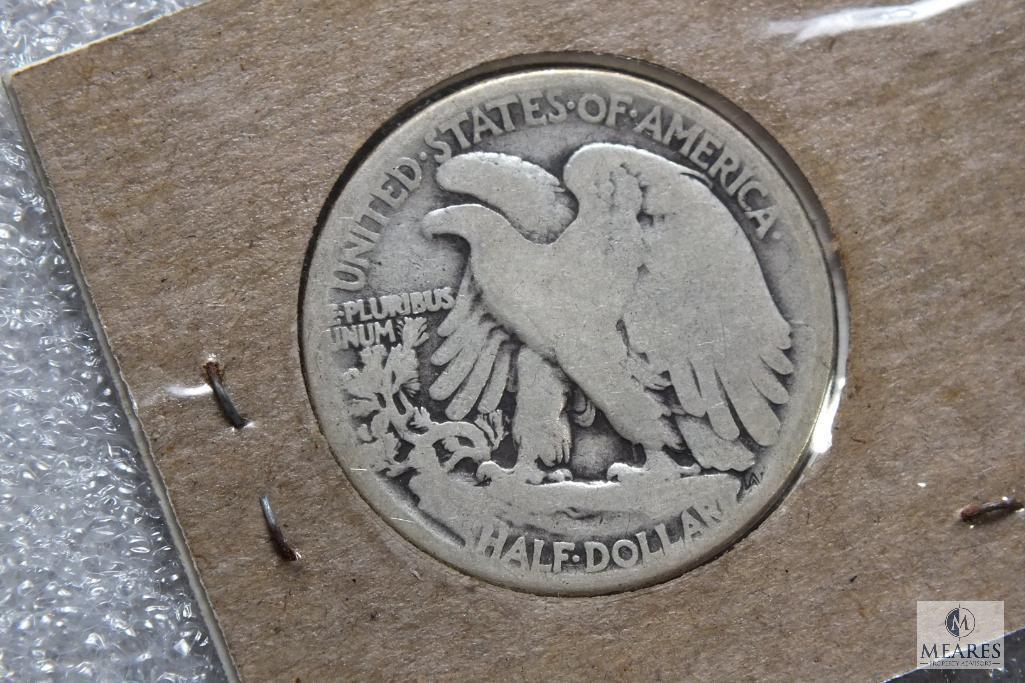 Group of (2) Walking Liberty halves