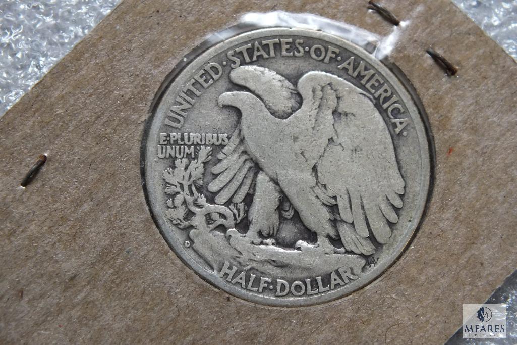 Group of (2) Walking Liberty halves