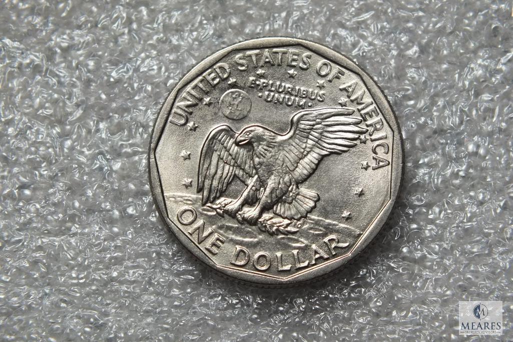 Lot of (5) 1979 Susan B Anthony dollars - Possible Wide Rim - Near Date Varieties included