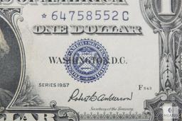 Series 1957 US $1 silver certificate - STAR NOTE