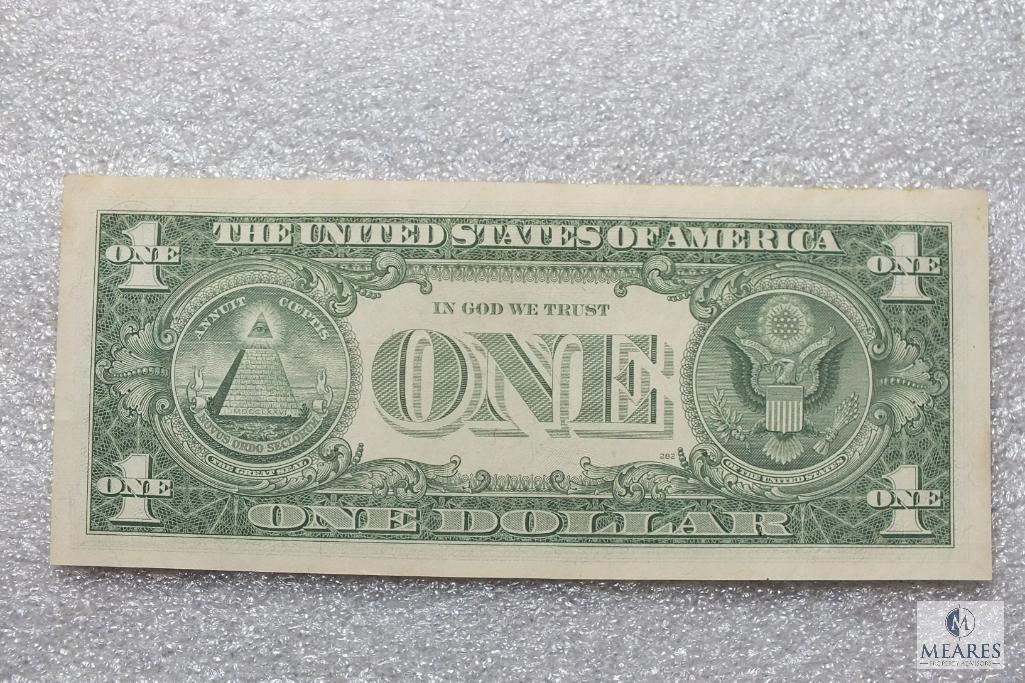 Series 1957 US $1 silver certificate - STAR NOTE