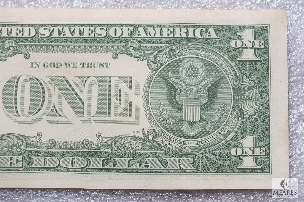 Series 1957 US $1 silver certificate - STAR NOTE
