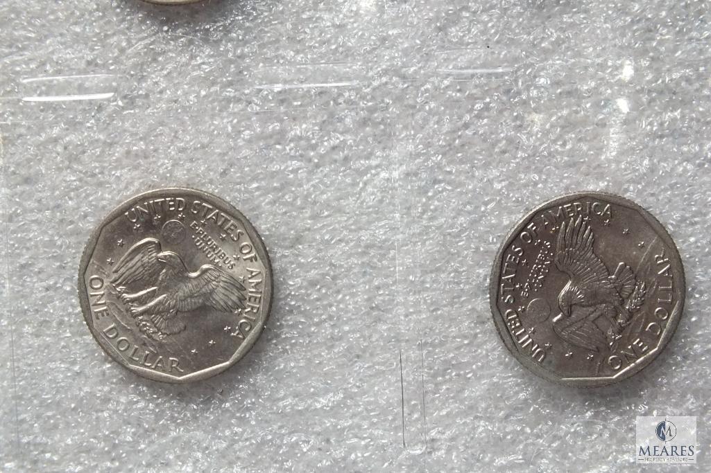 Lot of (14) 1979 Susan B Anthony dollars - Possible Wide Rim - Near Date Varieties included