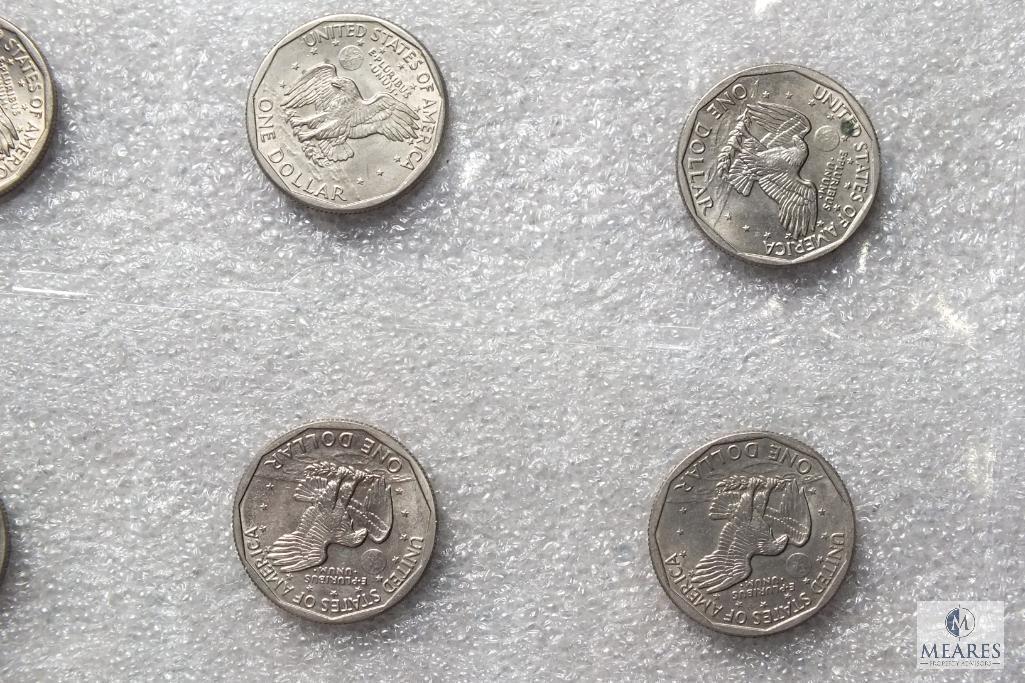 Lot of (14) 1979 Susan B Anthony dollars - Possible Wide Rim - Near Date Varieties included