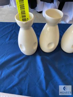 Lot of 4 - Saki Bottles