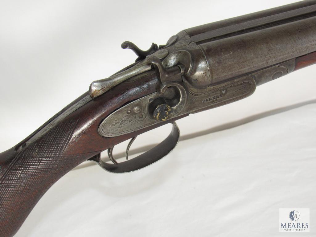 Parker Double Barrel 12 Gauge "Rabbit Ear" Shotgun