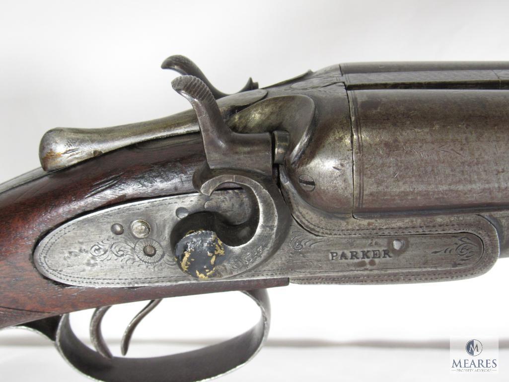 Parker Double Barrel 12 Gauge "Rabbit Ear" Shotgun