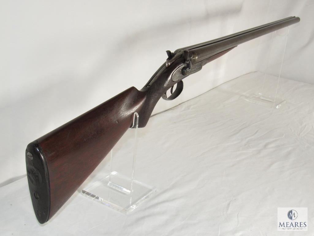 Parker Double Barrel 12 Gauge "Rabbit Ear" Shotgun