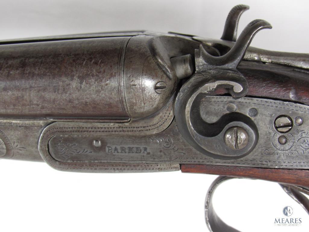 Parker Double Barrel 12 Gauge "Rabbit Ear" Shotgun