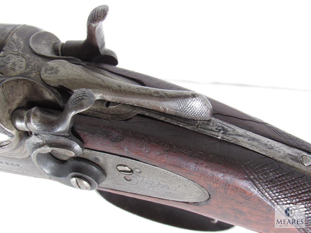 Parker Double Barrel 12 Gauge "Rabbit Ear" Shotgun