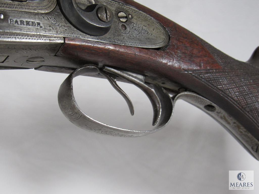 Parker Double Barrel 12 Gauge "Rabbit Ear" Shotgun