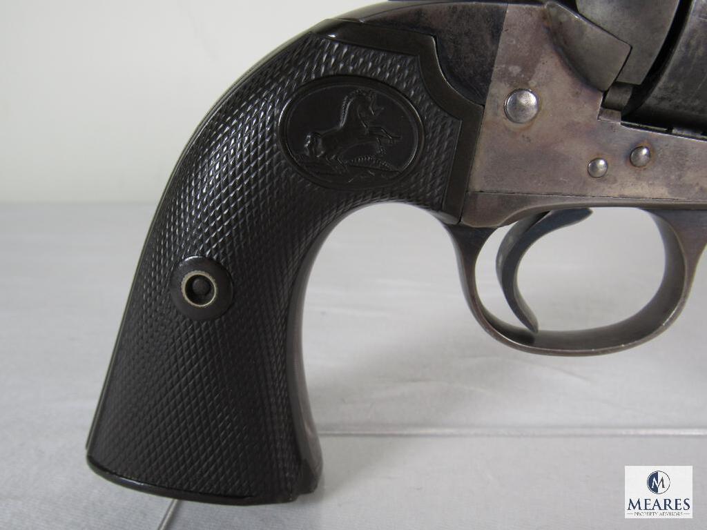 1902 Colt Bisley Model .38 WCF Revolver with Colt Archive Letter