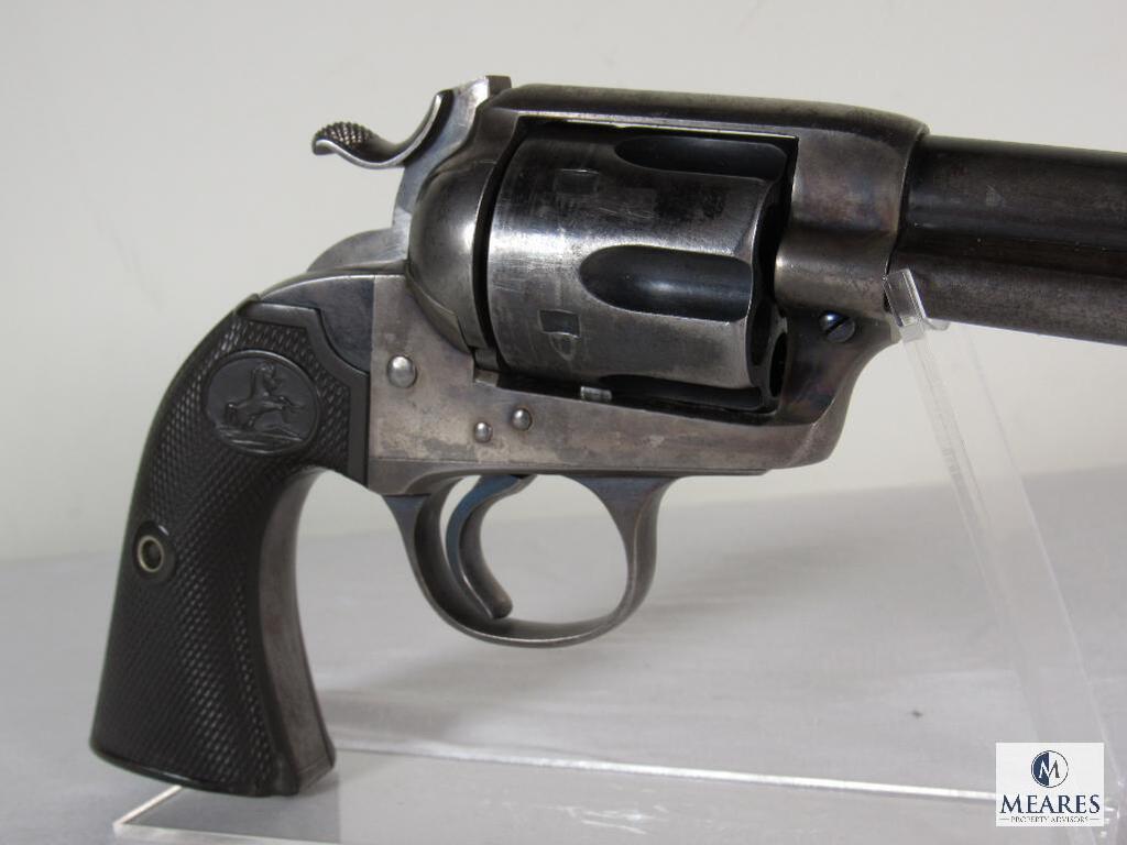 1902 Colt Bisley Model .38 WCF Revolver with Colt Archive Letter