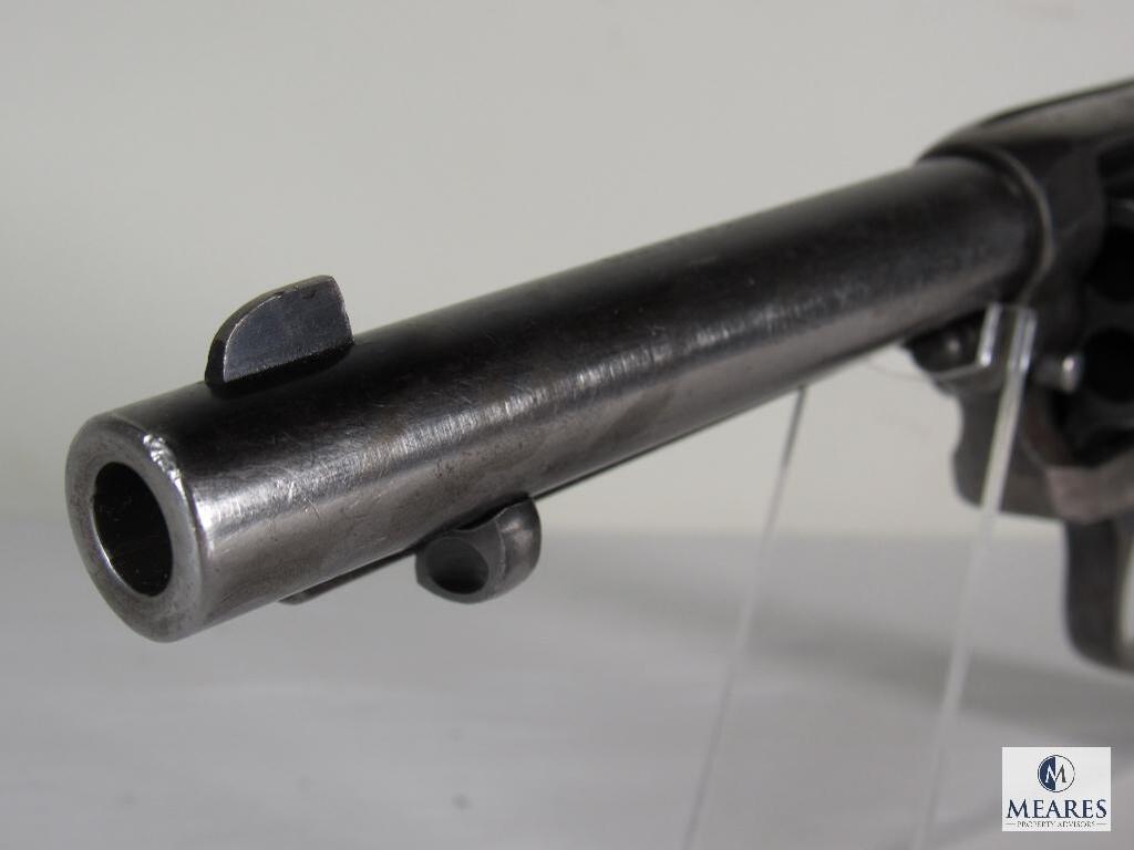 1902 Colt Bisley Model .38 WCF Revolver with Colt Archive Letter
