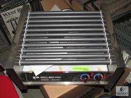 Star Hotdog roller, New, teflon rollers, Model-30S, individual controls