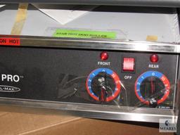 Star Hotdog roller, New, teflon rollers, Model-30S, individual controls