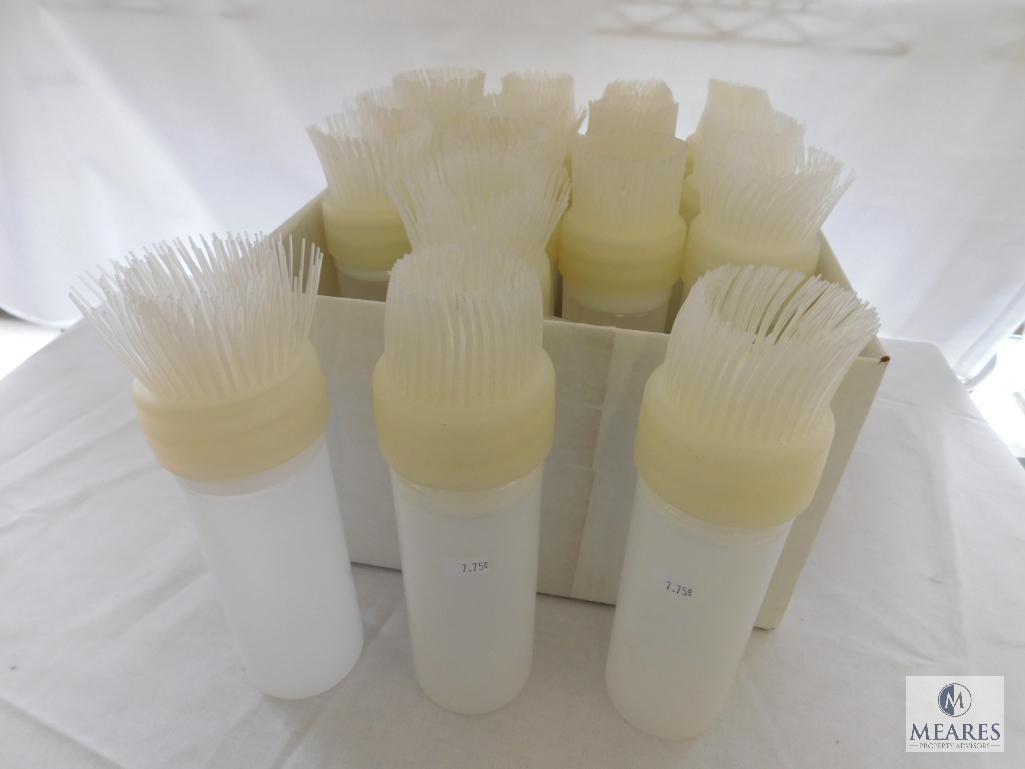 Lot of 8 Tablecraft BBQ Sauce Brush Dispensing Squeeze Bottles