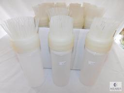 Lot of 8 Tablecraft BBQ Sauce Brush Dispensing Squeeze Bottles