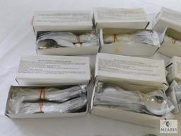 Alegacy Dominion Pattern Dinnerware, 8 dz Bouillon Spoons, 4 dz teaspoons