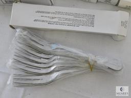Lot of Chelsea pattern Dinnerware Salad Forks & Teaspoons & Dinner Forks