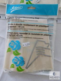 Lot of 4 Canvas Decorating Bag 18" Length each